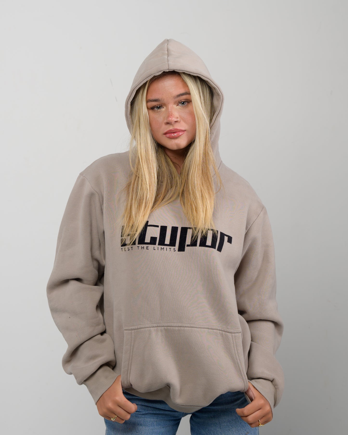 Stupor Retro Vintage Wax Printed Hooded