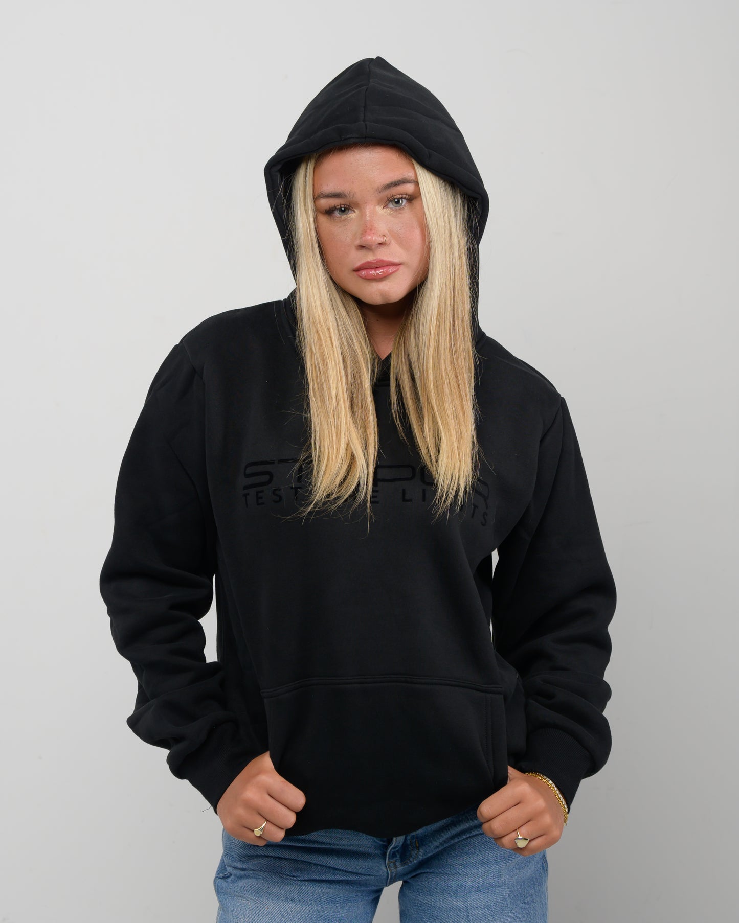 Stupor Retro Vintage Wax Printed Hooded
