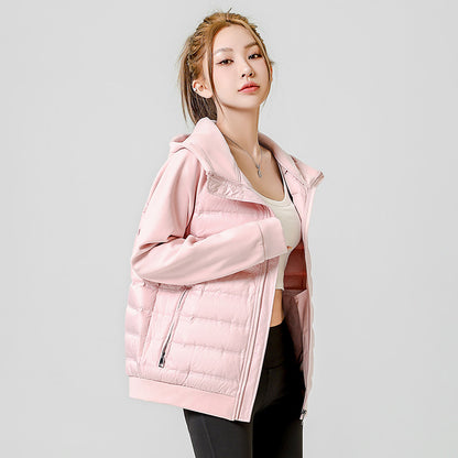 Lightweight Knitted Winter Down Jacket