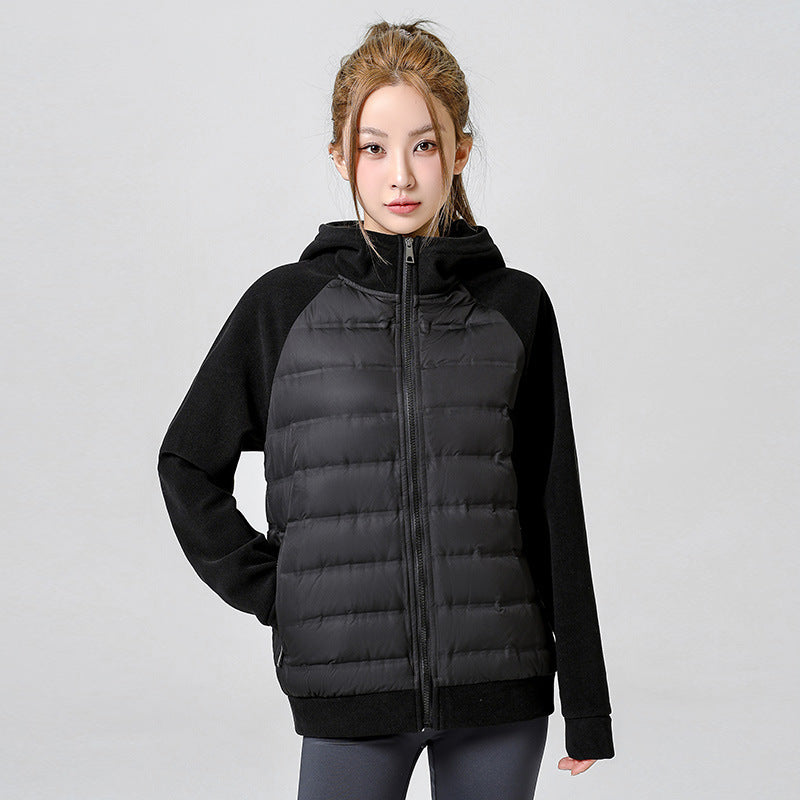 Lightweight Knitted Winter Down Jacket