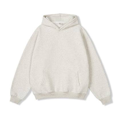 Cozy Solid Color Hooded Sweater