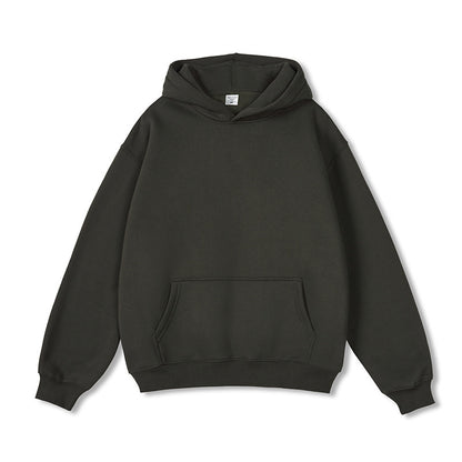 Cozy Solid Color Hooded Sweater