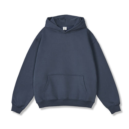 Cozy Solid Color Hooded Sweater