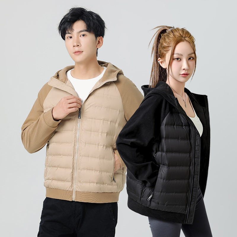 Lightweight Knitted Winter Down Jacket