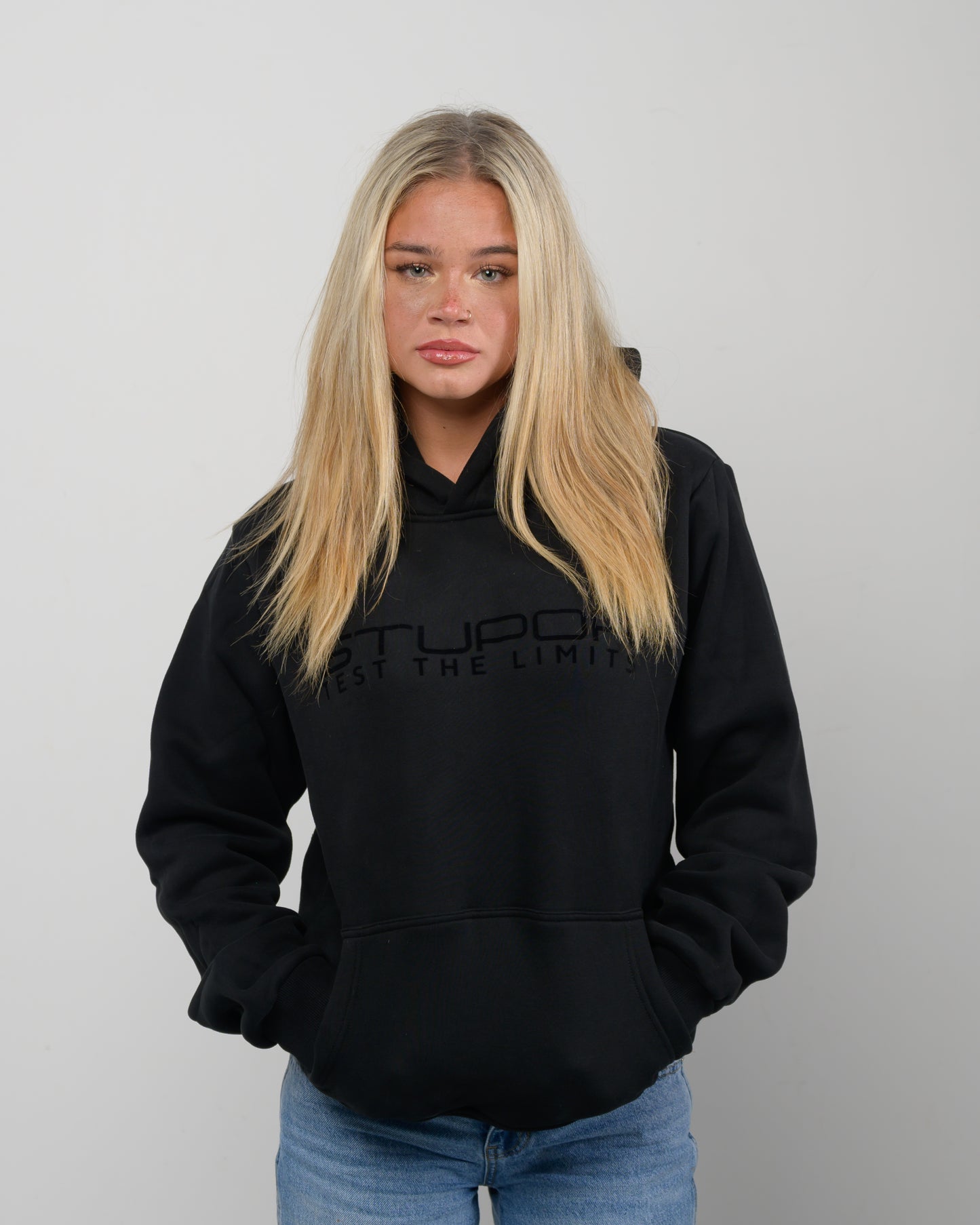 Stupor Retro Vintage Wax Printed Hooded