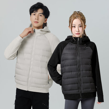 Lightweight Knitted Winter Down Jacket