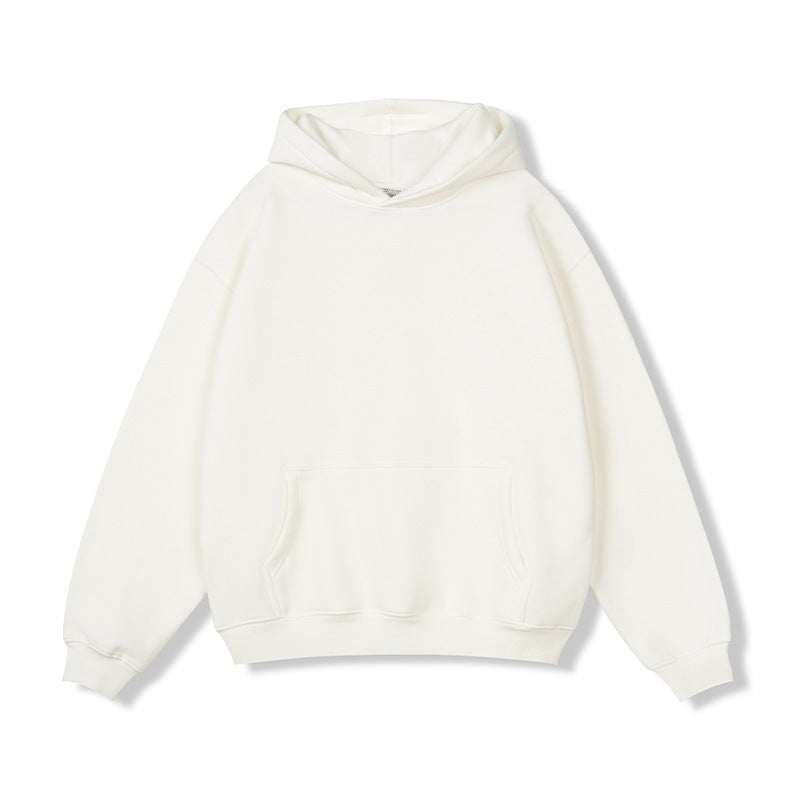 Cozy Solid Color Hooded Sweater