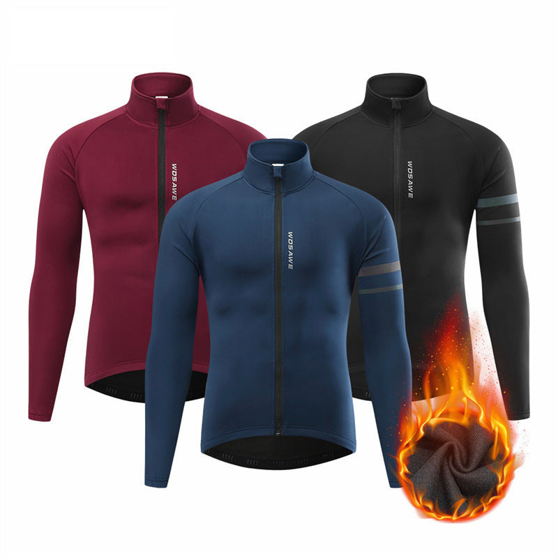 Men's Fleece Cycling Gear for Outdoor Adventures