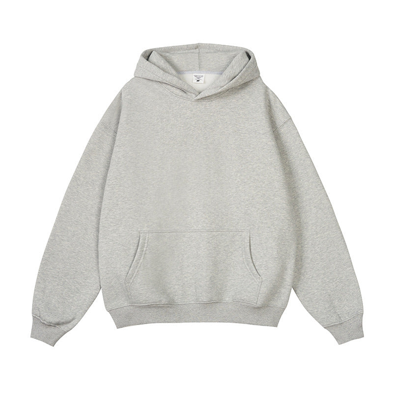 Cozy Solid Color Hooded Sweater